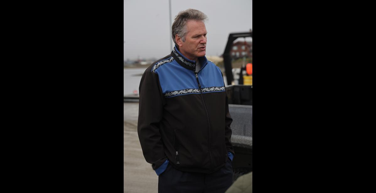 Photo by Nils Hahn GOVERNOR TOURING PORT OF NOME— On Monday, August 30, Governor Mike Dunleavy visited Nome to take a tour of the Port of Nome.