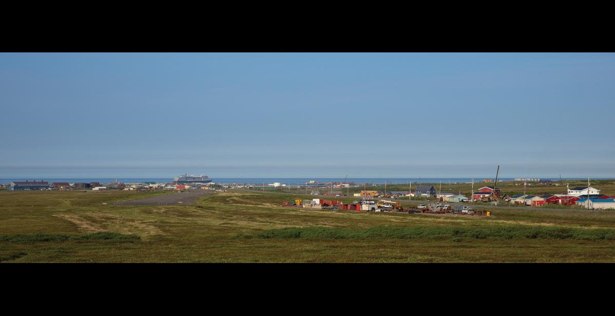 Photo by Nils Hahn The cruise ship Westerdam was the first cruise ship to arrive in Nome for the season.