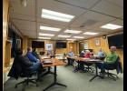 Photo by Anna Lionas The Nome Common Council and the School Board met in a joint session to discuss the problem of vaping in Nome schools.