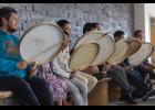 Photo by Laura Robertson The King Island tribe honored a harvested polar bear with a celebration.