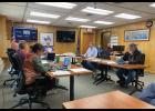 Photo by Diana Haecker COUNCIL— The Nome Common Council extended the emergency ordinance but rescinded travel mandates.