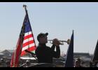 Photo by Diana Haecker Nicholas Reader played Taps.