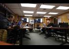 Photo by Diana Haecker PORT COMMISSION— The port commission met in a work session and regular meeting on Thursday, January 20 to discuss the gravel tariff and other topics.