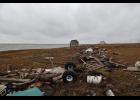 Photo by Diana Haecker Subsistence camps destroyed by Merbok are eligible for state and FEMA assistance.